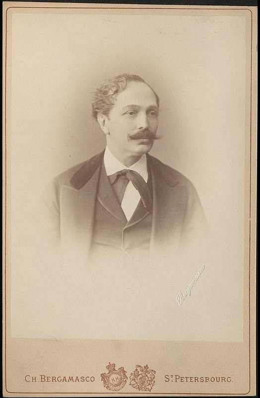 Мариус Петипа. 1870-е годы. Музей-заповедник П.И. Чайковского