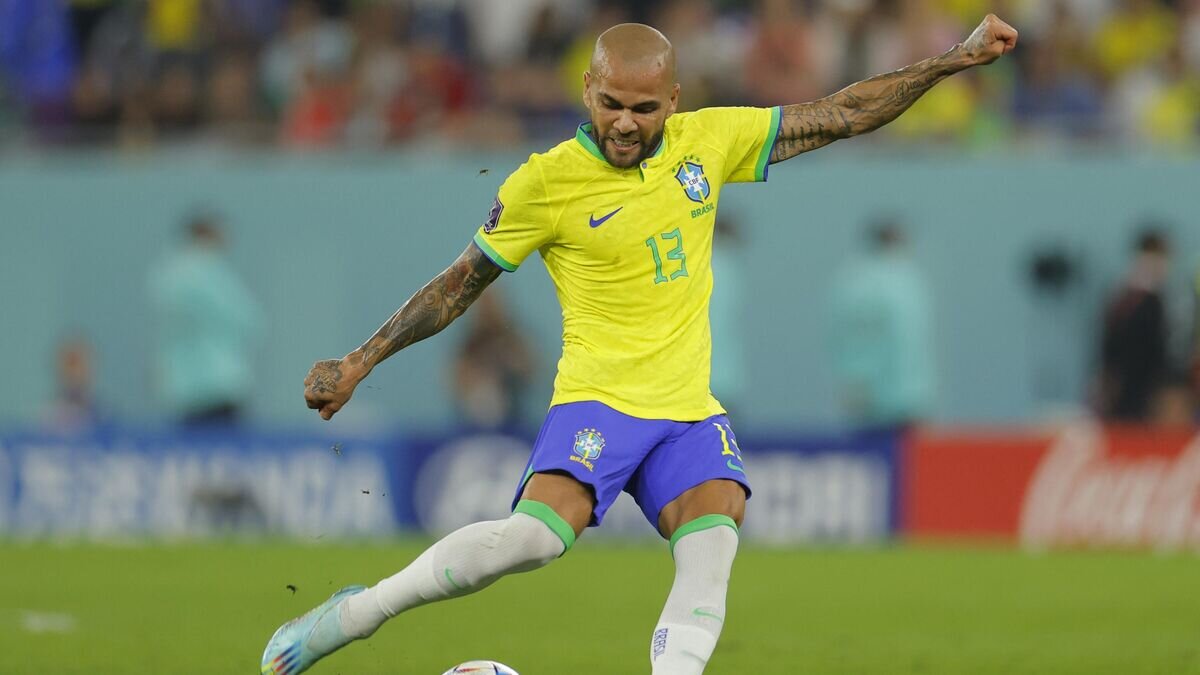    Футболист сборной Бразилии Дани Алвес© AFP 2022 / ODD ANDERSEN
