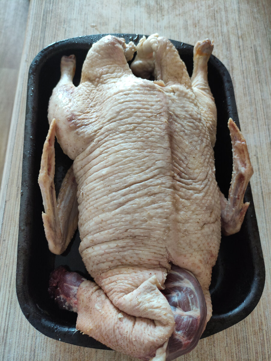 У меня утка лежала три дня. 