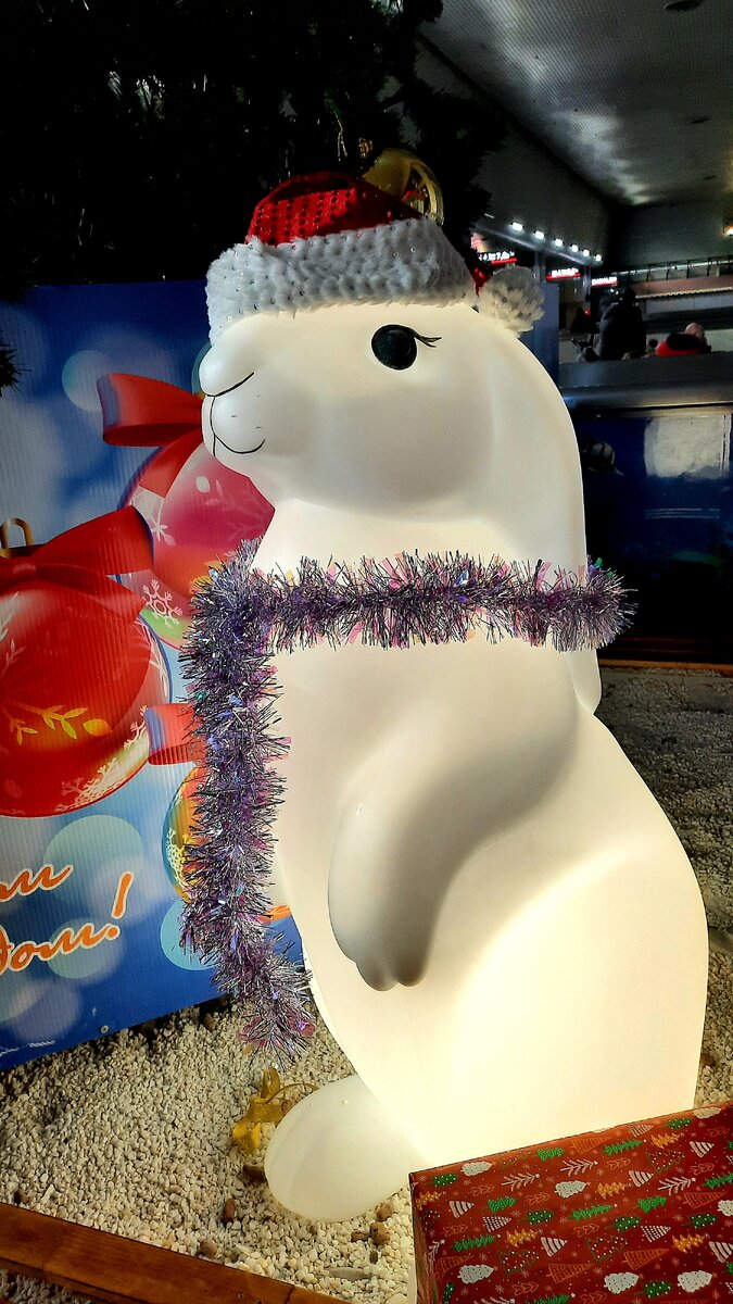 Этот зайчик с Самарского ждвокзала