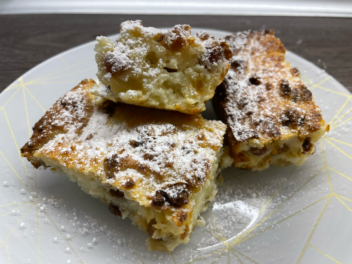 Творожная запеканка на скорую руку 🥧 | Алина на кухне👩🏻‍🍳 | Дзен