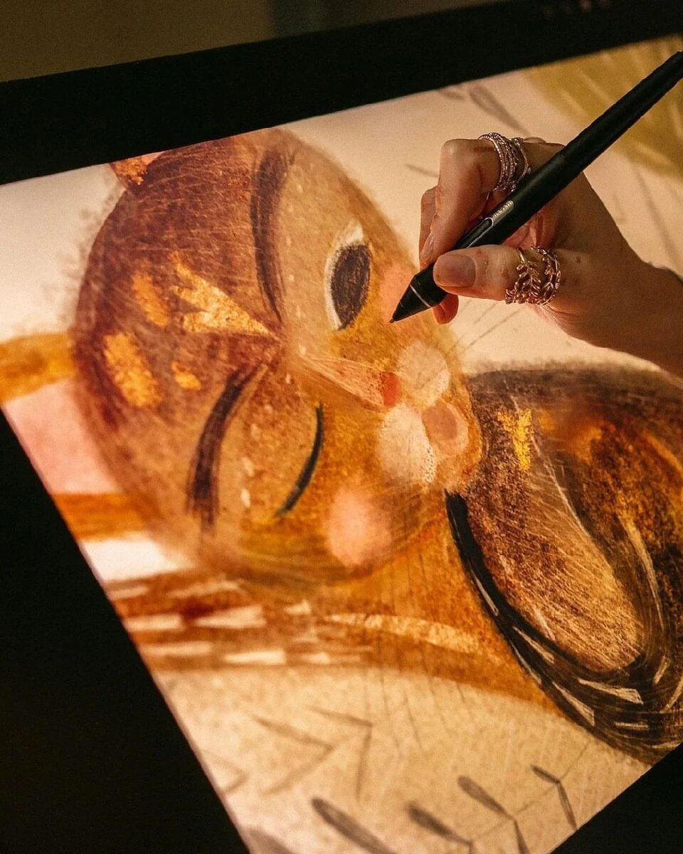 Я постоянно использую планшет Wacom для цифровой обработки