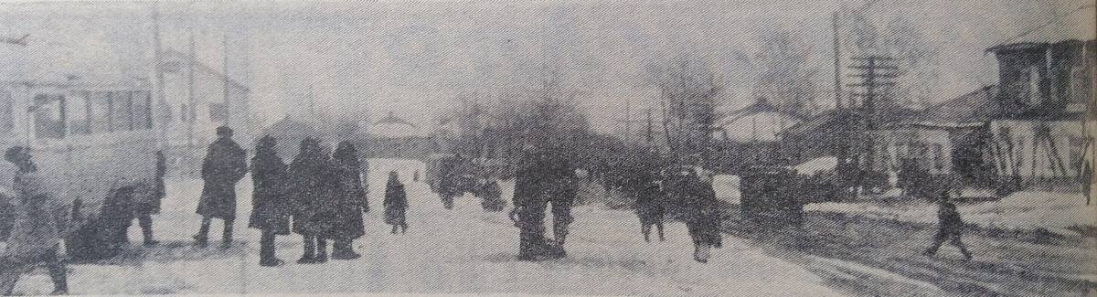 Улица Котовского в 1967 году