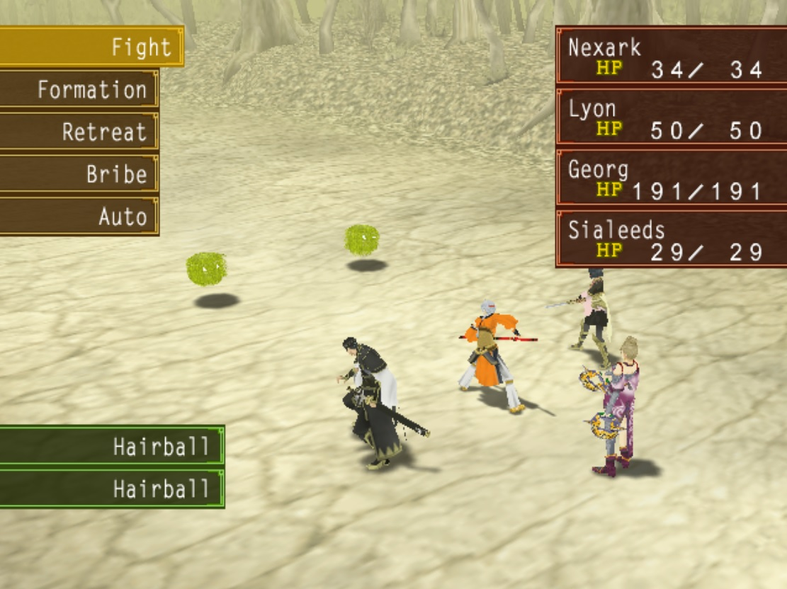 По традиции, одним из столпов игрового процесса Suikoden V является сбор 108 Звезд Судьбы, позволяющий оную судьбу изменить и добиться хорошей концовки. Звездами являются присоединяющиеся к герою персонажи – будь то гладиаторы или лекари, картографы или волшебники, бандиты или даже драконо-лошади. Процесс вербовки требует изрядного времени и усилий; в Suikoden V, увы, методы вербовки достаточно большого числа Звезд являются крайне неочевидными, и многих ключевых персонажей можно легко пропустить. 