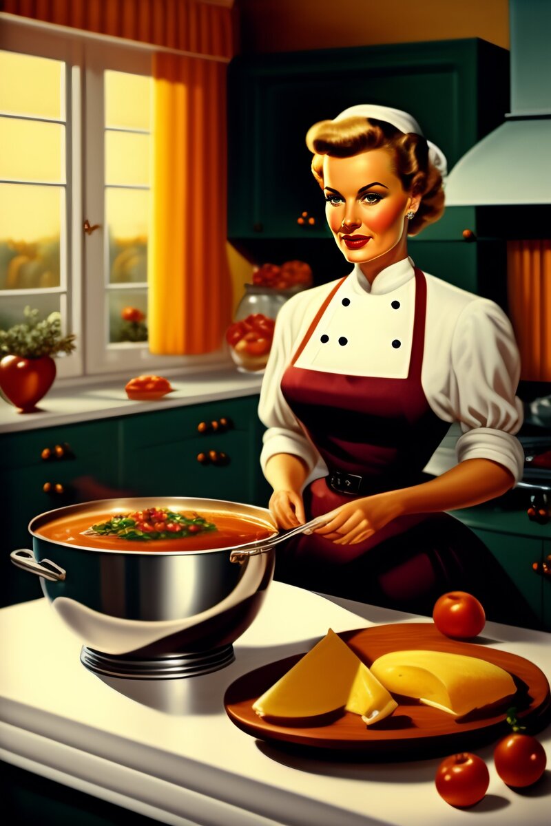 Жила-была женщина по имени Карен, которая любила готовить. Она жила в маленькой деревне и была известна своими вкусными блюдами. Однажды, гуляя по лесу, она наткнулась на большую гряду диких грибов. Она решила собрать несколько и сварить из них суп. 
Когда Карен пришла домой, она тщательно вымыла грибы, а затем нарезала их на мелкие кусочки. Она добавила немного масла в кастрюлю и дала ему растаять. Затем она добавила нарезанные грибы и обжарила их, пока они не стали золотисто-коричневыми. Затем она добавила в кастрюлю нарезанный кубиками лук, морковь и сельдерей и дала им покипеть несколько минут.

Как только овощи стали мягкими, Карен добавила немного куриного бульона и дала ему покипеть около 10 минут. Затем она добавила немного тимьяна и розмарина для аромата и дала супу вариться еще несколько минут. Попробовав суп, Карен поняла, что ему нужно немного больше приправ, поэтому добавила немного соли и перца по вкусу.

Пока варился суп, Карен вышла в свой сад, чтобы нарвать свежей петрушки и базилика. Она мелко нарезала травы и добавила их в суп непосредственно перед подачей на стол. Аромат супа наполнял весь дом, и семье Карен не терпелось его попробовать.

Когда они сели есть, они были поражены богатым и ароматным вкусом супа. Грибы придавали уникальный землистый вкус, а травы добавляли нотку свежести. Все хвалили Карен за ее кулинарные способности и просили рецепт.

С того дня Карен часто готовила суп из лесных грибов, и он стал любимым в семье. Когда бы они ни появлялись, они рассказывали историю о том, как Карен обнаружила в лесу участок с грибами и как она сварила из них вкусный суп. Так родилась история супа из лесных грибов.