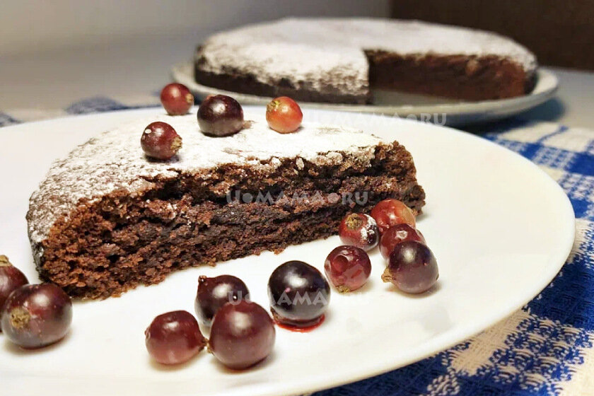 Шоколадный торт Kladdkaka