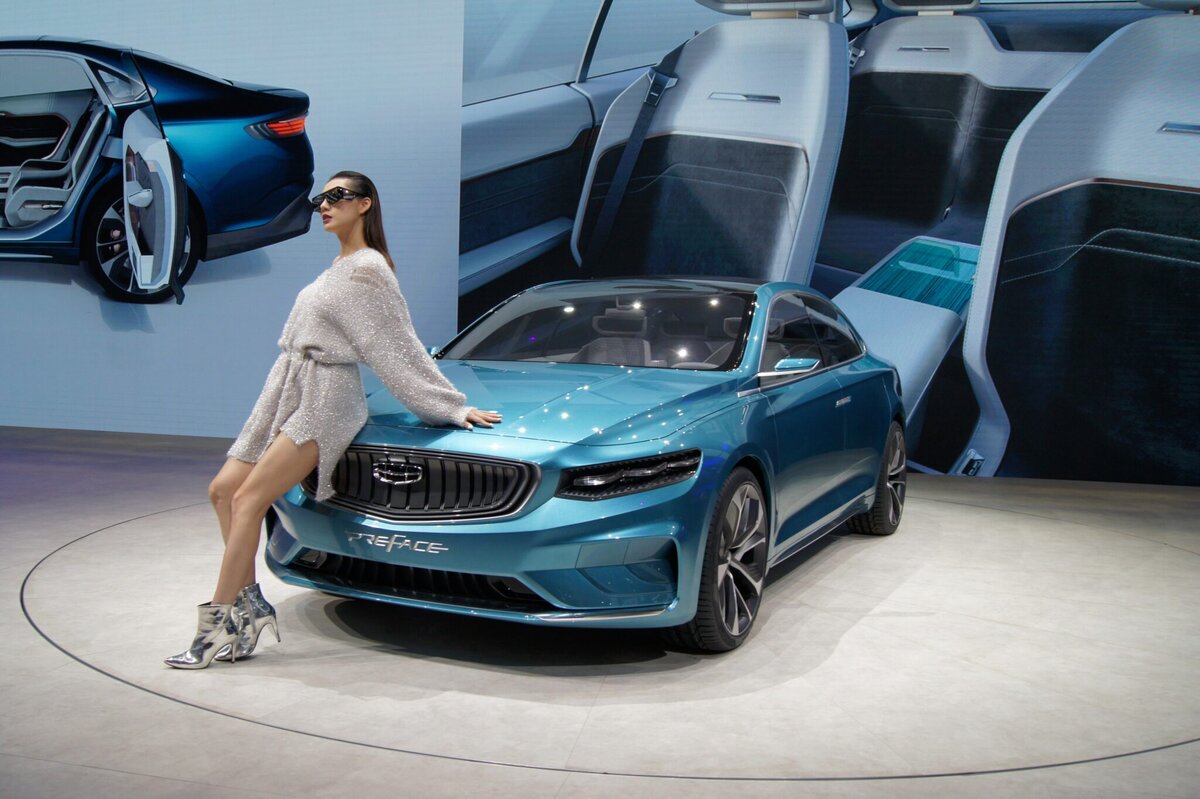 Флагманский седан Geely Preface 
