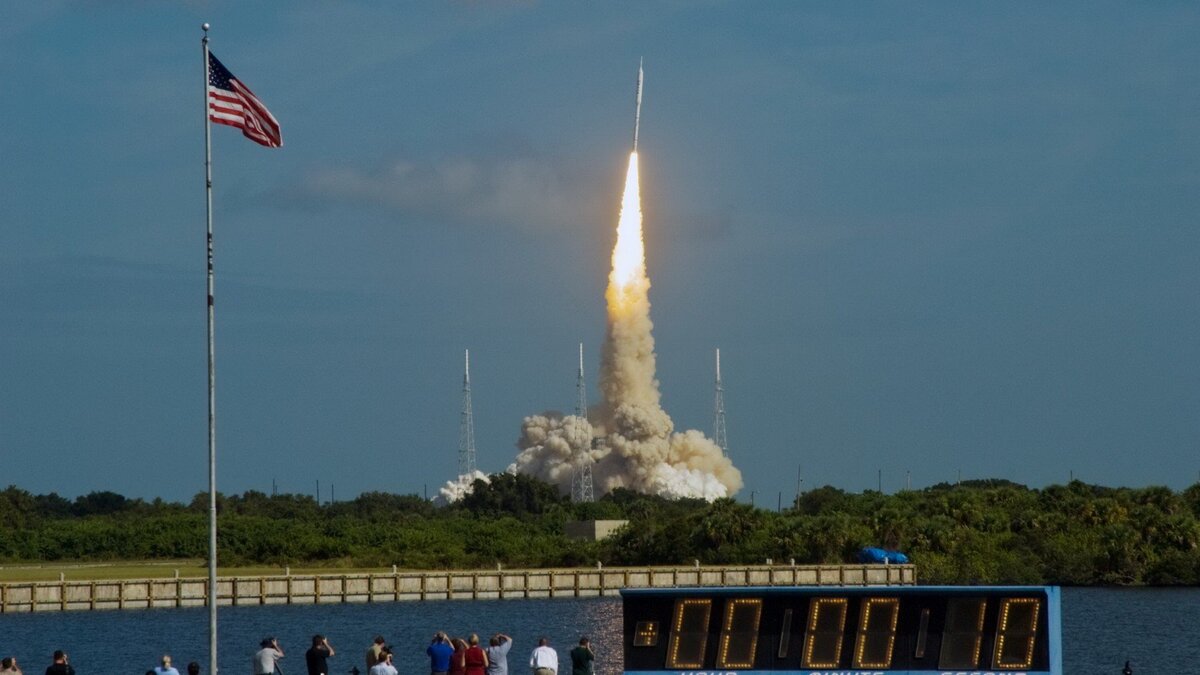 Пуск межконтинентальной баллистической ракеты «Минитмен 3». Фото: get.wallhere.com