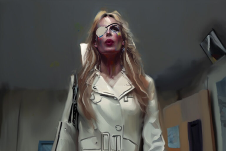 Дэрил Ханна в роли Элли Драйвер в фильме «Убить Билла»