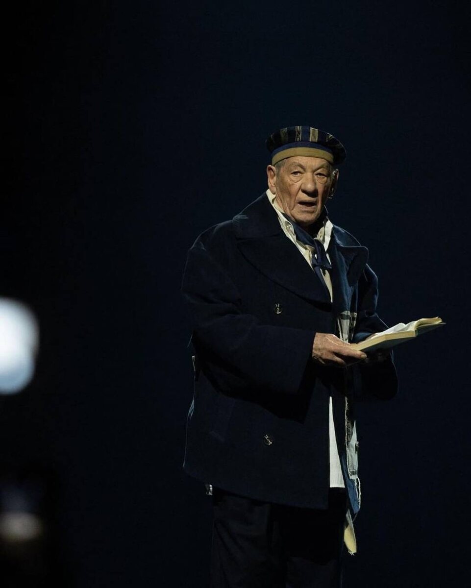    Иэн Маккеллен на показе S.S. Daley осень–зима 2023S.S.Daley