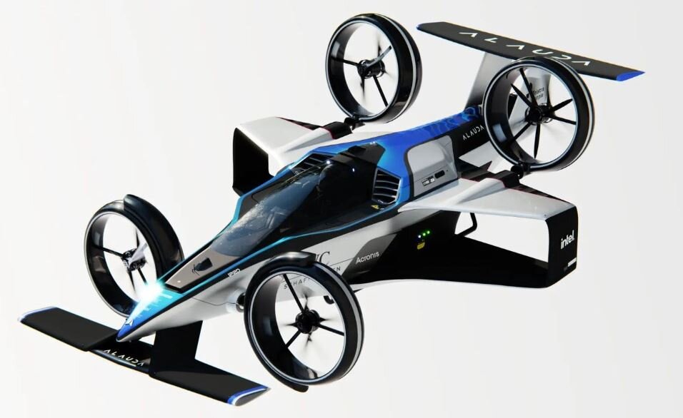 Канал - ФУТУРИЗМ - Революция пилотируемых гонок eVTOL: Airspeeder Mk4 с водородным турбогенератором. 