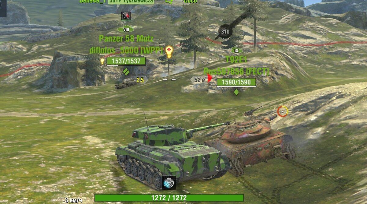 Отбиваем снаряд маской орудия 