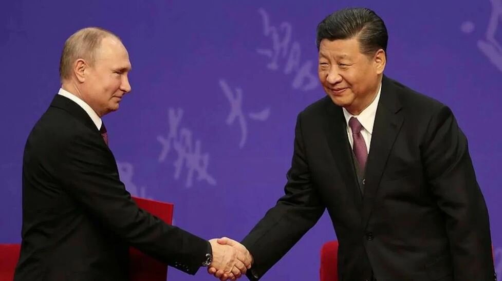 Путин и Си Цзиньпин (иллюстрация из открытых источников)