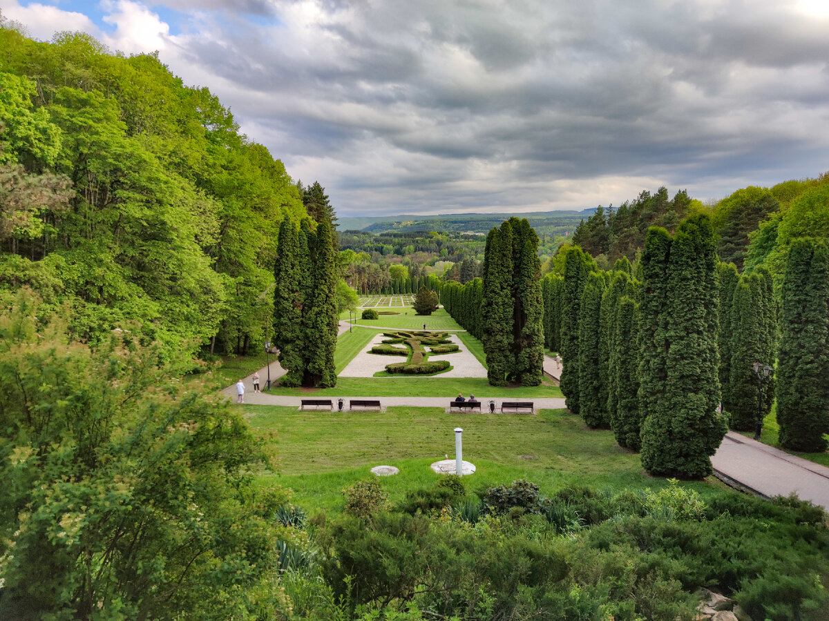 Кисловодск парк гора. Кисловодский парк панорама. Кисловодск парки. Средний парк.