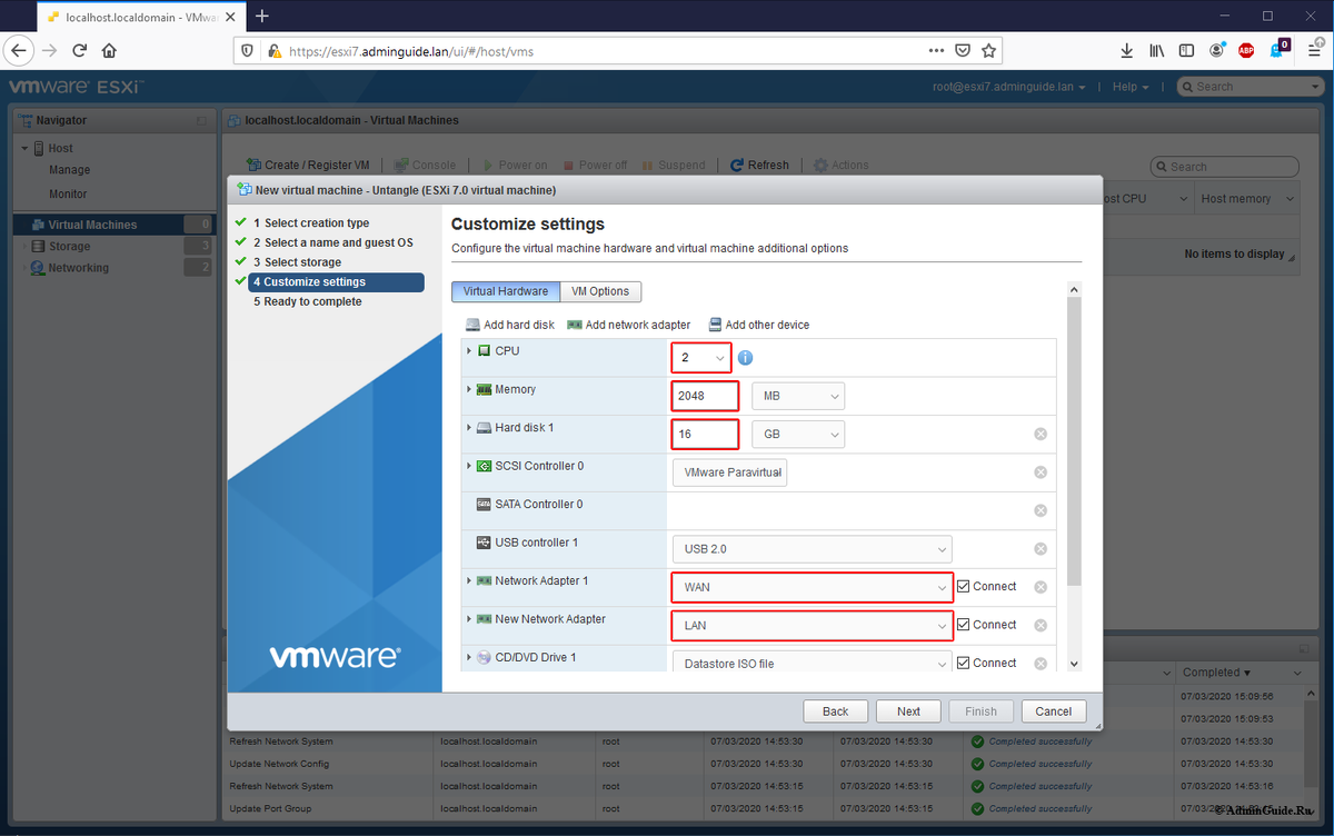 Настройка esxi. ESXI 7. Настройка ESXI 6.5. VMWARE ESXI 7 установка и настройка