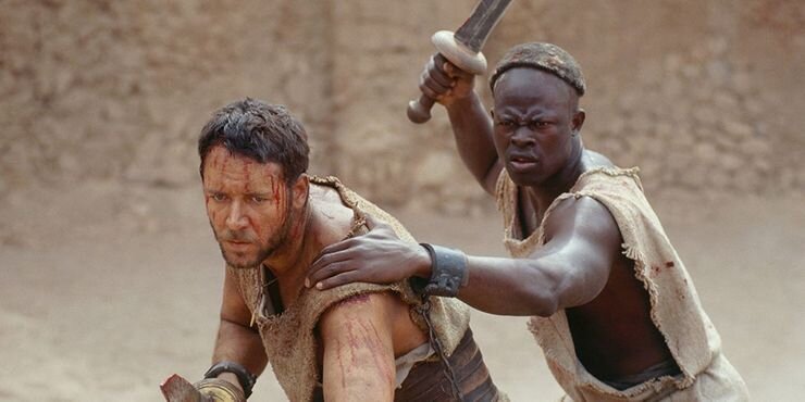 Кадр из фильма "Гладиатор"