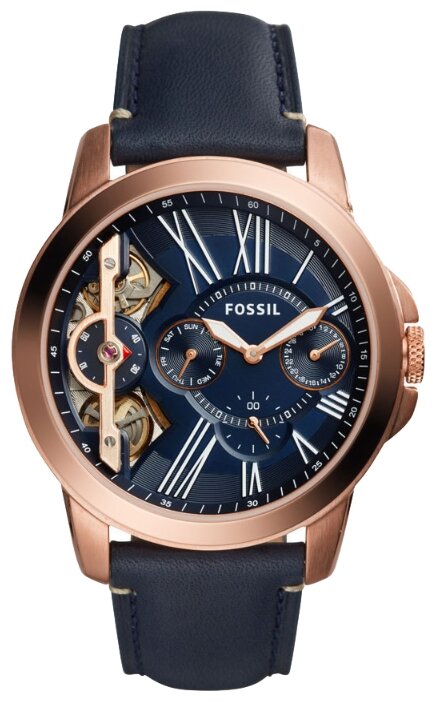 Преимущества: декоративная «механический начинка», дополнительные циферблаты календаря.