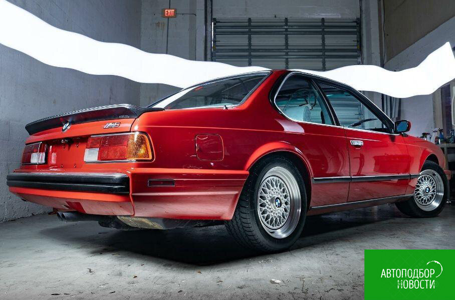 BMW M6 1988 года в кузове E24