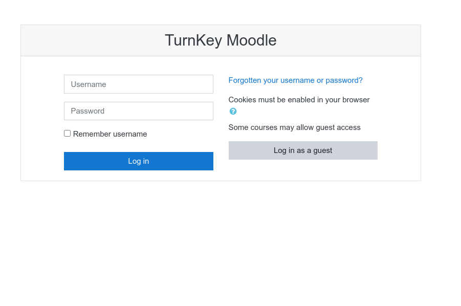 Moodle тгту