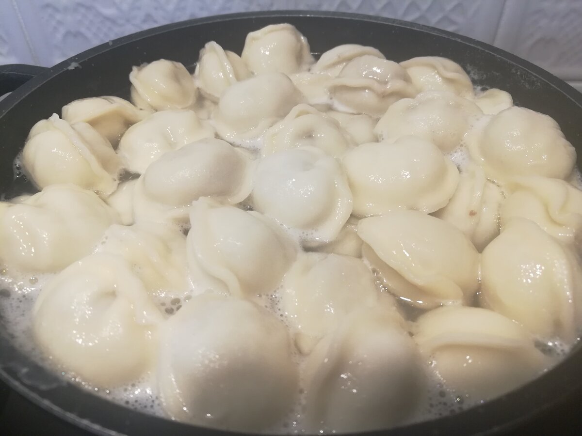 Свареные пельмешки