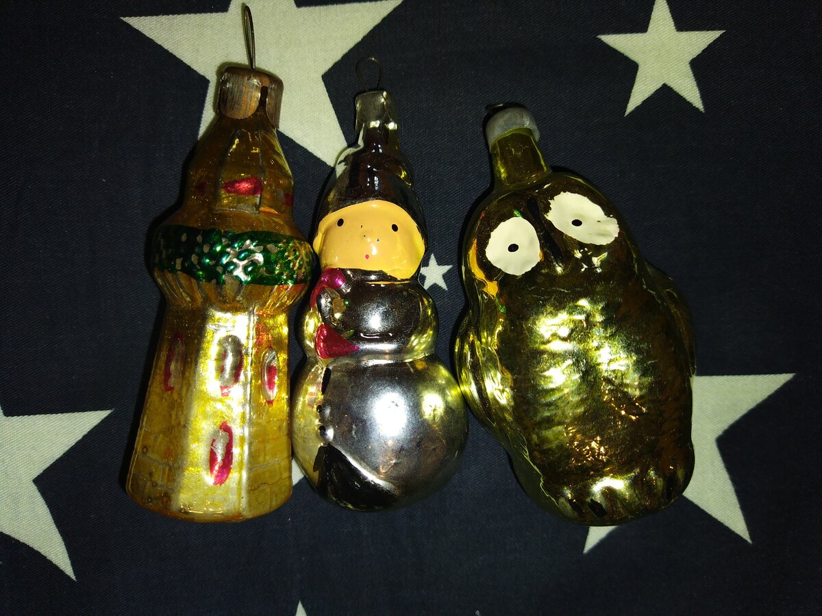 Елочные игрушки СССР