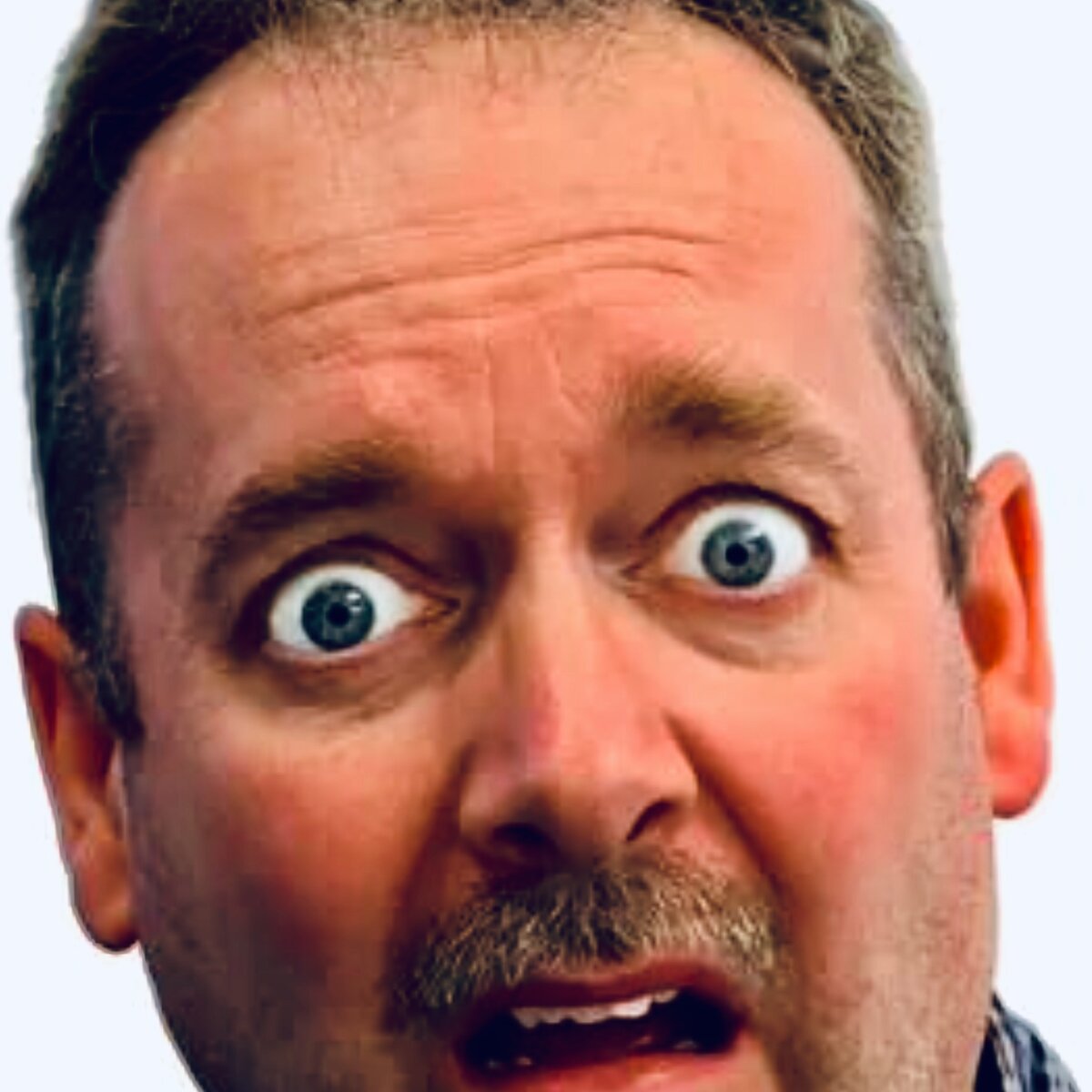 Вот такое лицо было у него!