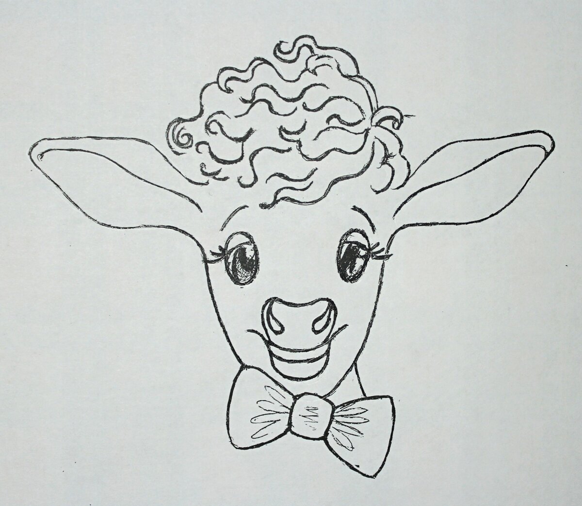 Фото 2. Теперь надо раскрасить,  можно не только акварелью, но и гуашью или акрилом