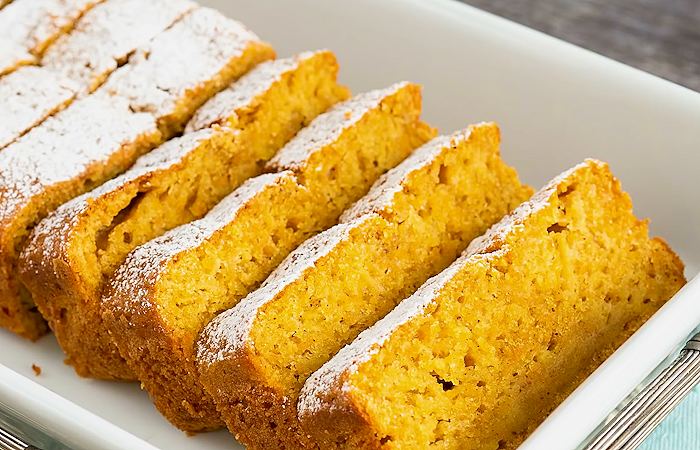 Морковно-яблочный кекс