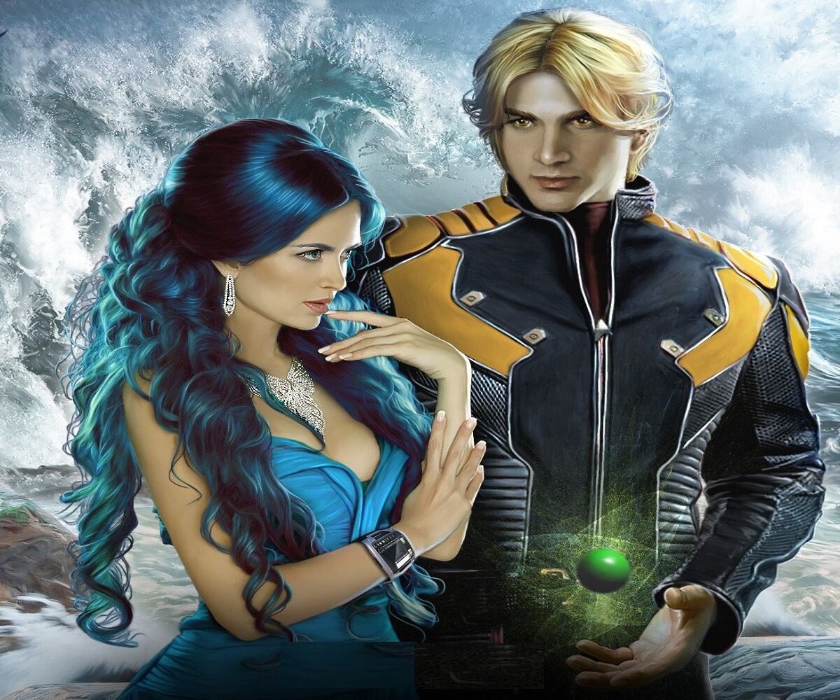 Фрагмент обложки книги автора Эль Бланк " Колечко для наследницы" с сайта Литнет