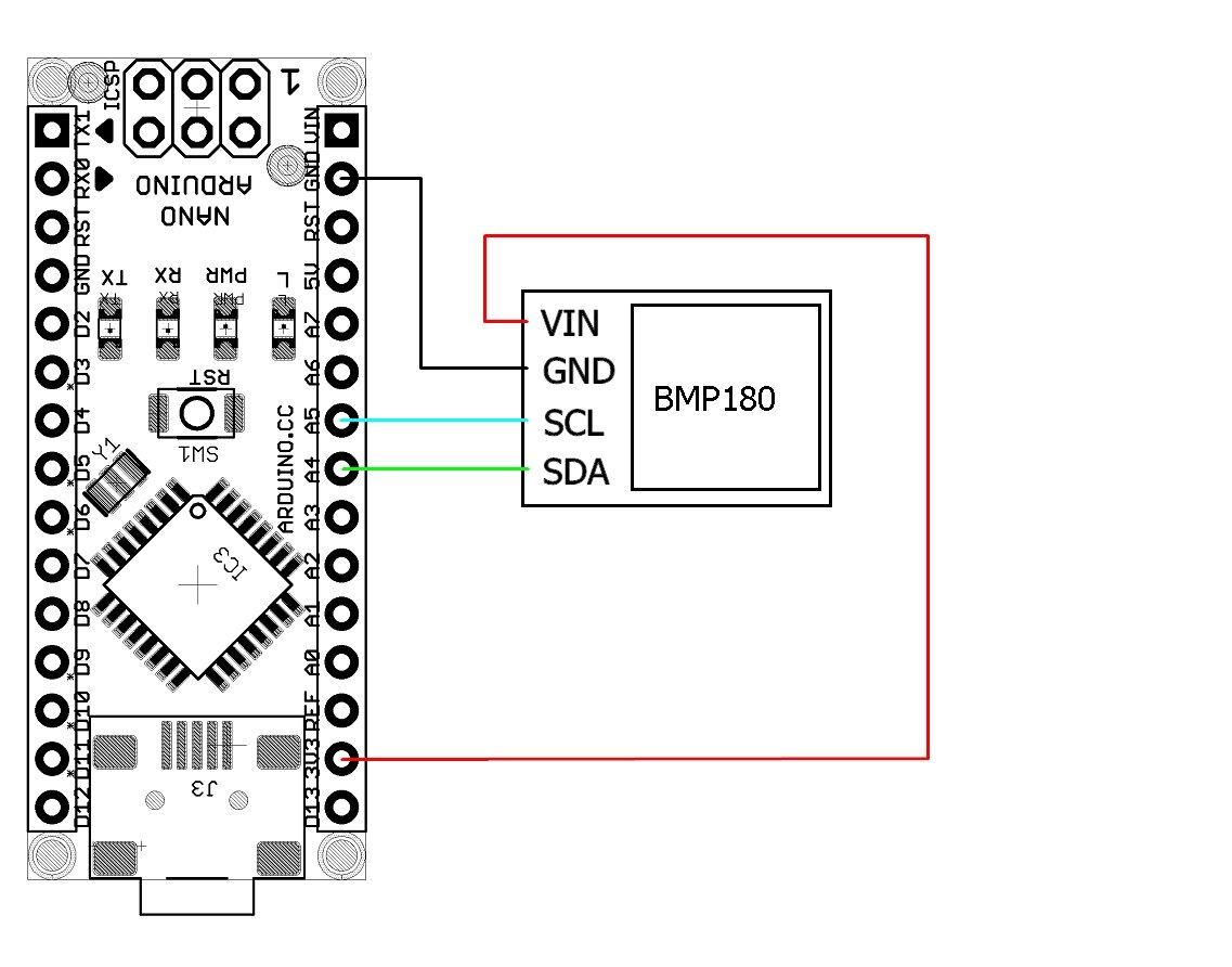 Схема подключения bmp280