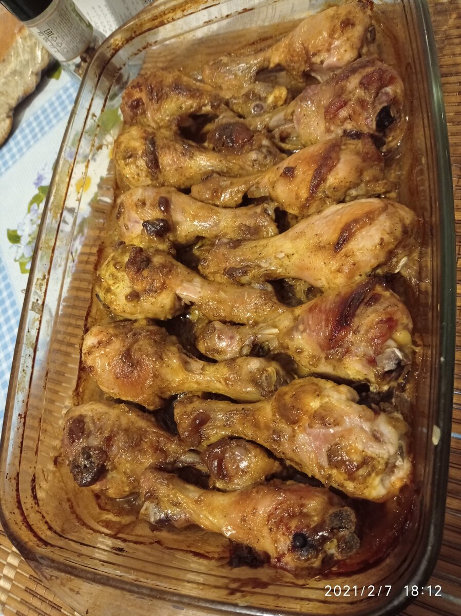 Соево-медово-горчичный маринад