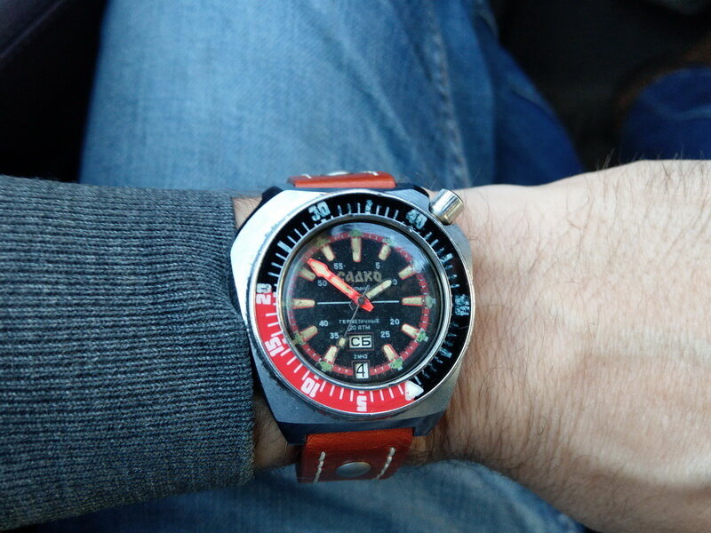 Редчайшие наручные часы Слава "Садко"