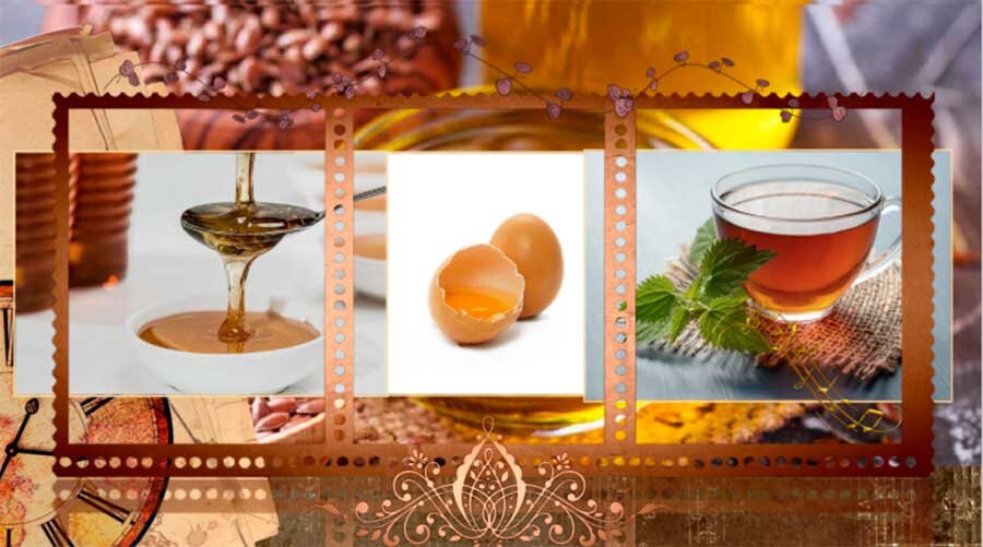 Маска от возрастного истончения и поредения волос, состав // коллаж: pixabay.com, siberianhealth.com 