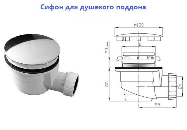 Слив в душевой кабине – Как установить сифон на душевую кабину