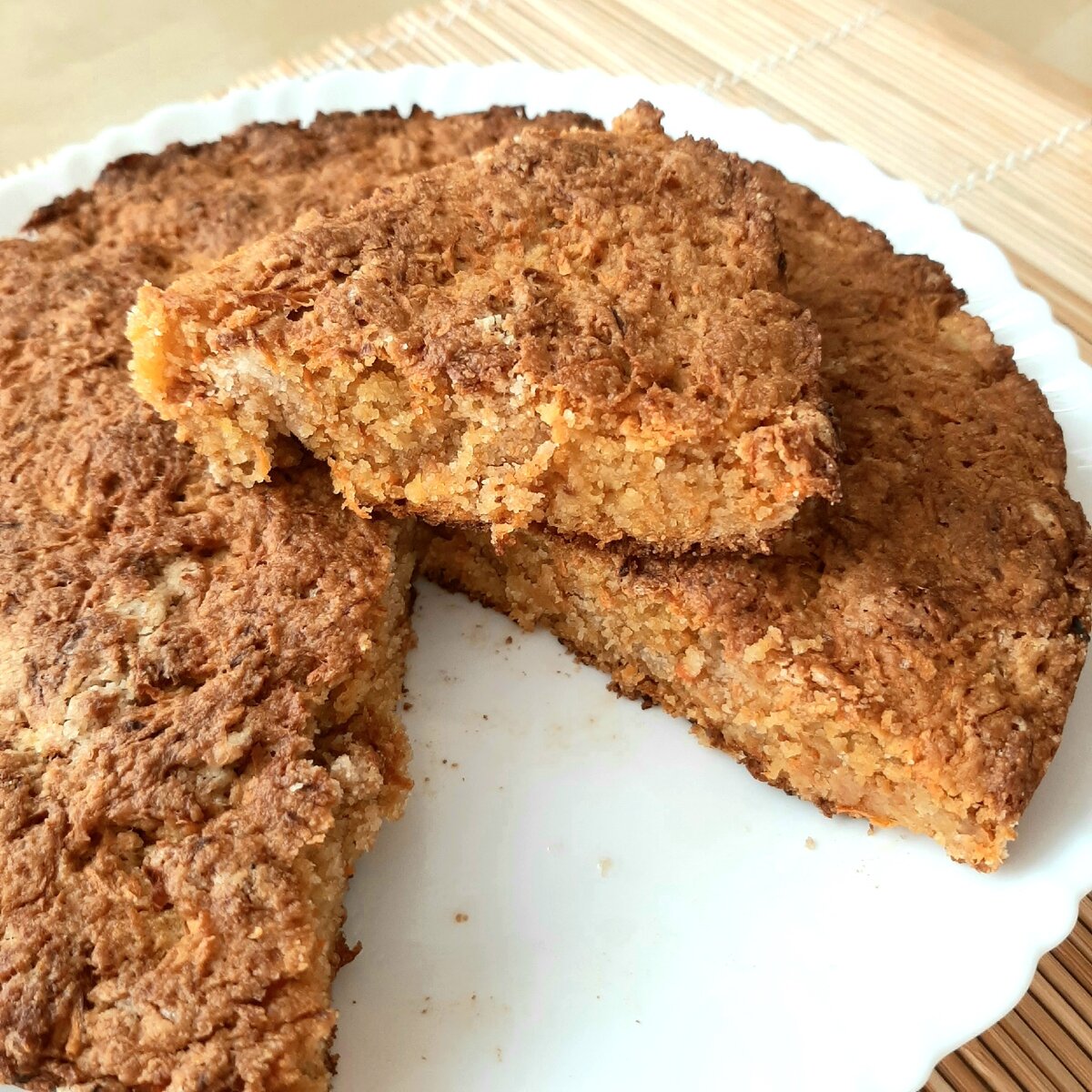 Морковно-яблочный манник 