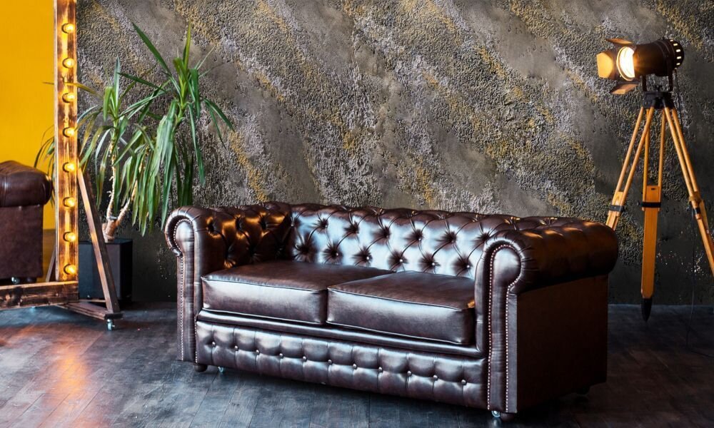 Материал Decorazza Pastello Vernici на примере эффекта Клондайк NERO