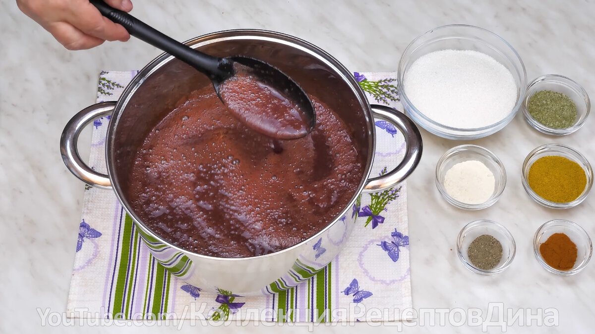 Пикантный соус из черешни/вишни к мясу и птице! Заготовка на зиму - соус к  мясу с чесноком и карри! | Дина, Коллекция Рецептов | Дзен