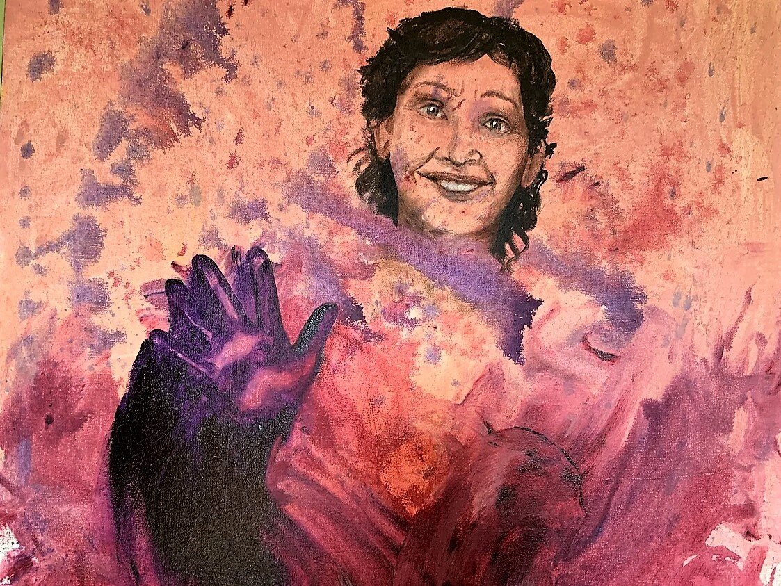 Автопортрет Кэрол Хилтнер