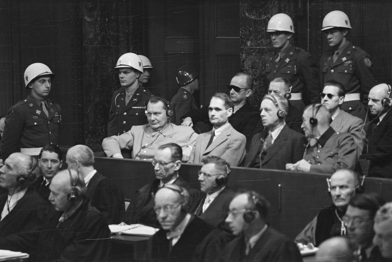 фото Нюрнбергского процесса