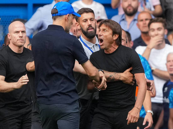     Томас Тухель и Антонио Конте. Фото: Global Look Press/www.imago-images.de.