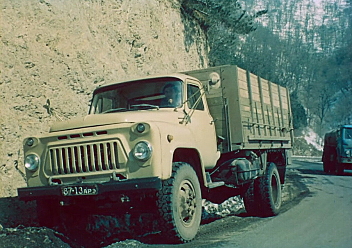 ГАЗ-53Н, гос. номер «87-13 АРЭ», Армянская ССР