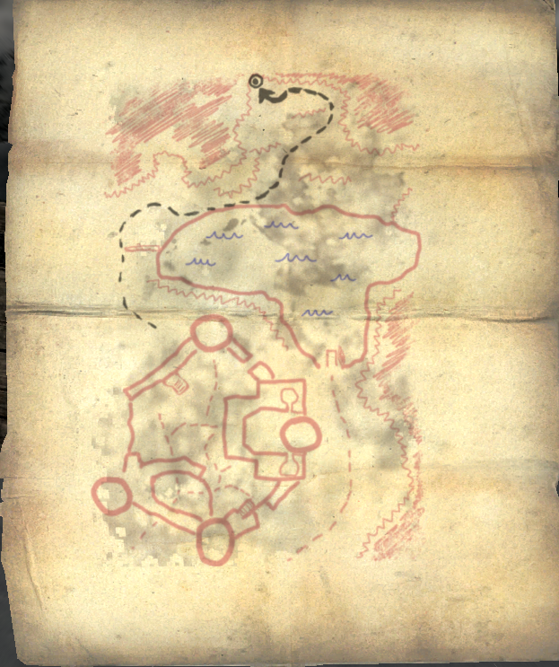 Карта из форта