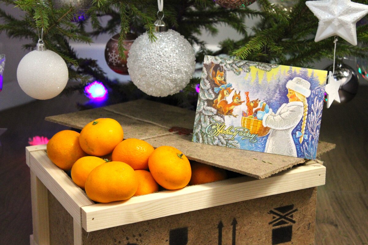    А у вас сохранились старые новогодние открытки?