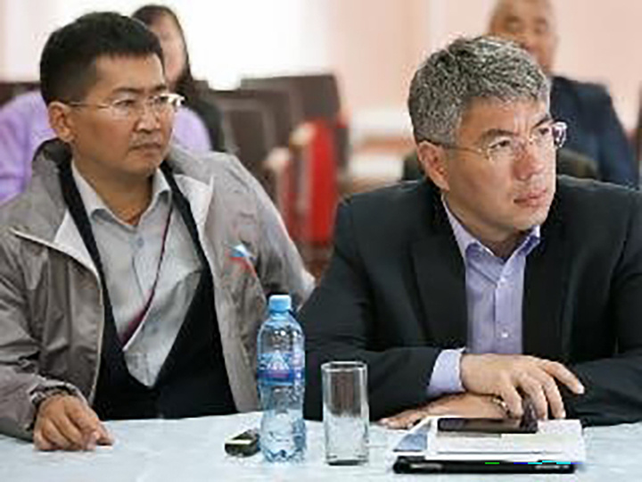     Николай Будуев, Алексей Цыденов. / Из личного архива.