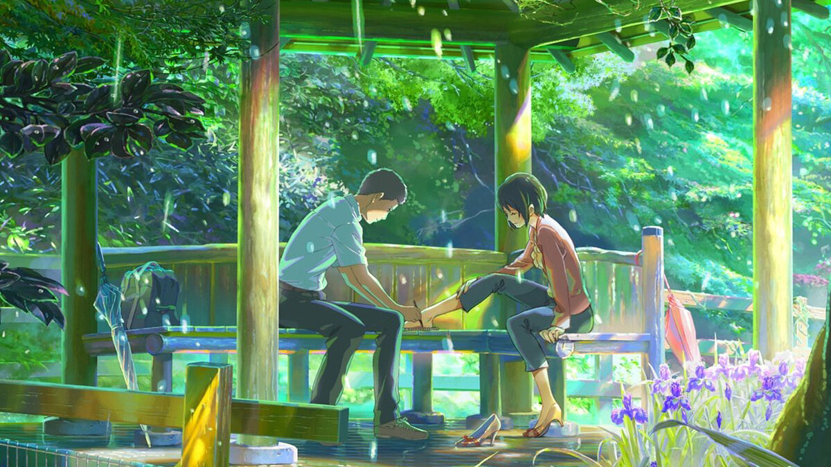 источник: аниме "Сад изящных слов"