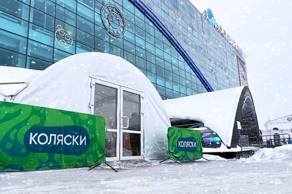     Зону для хранения колясок откроют из-за большого потока гостей. Фото: пресс-служба Москвариума