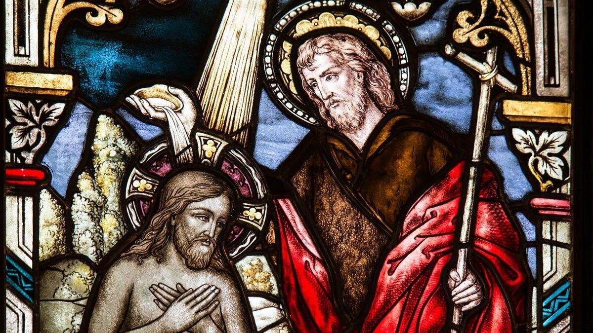    Икона Крещения Иисуса Христа:Pixabay