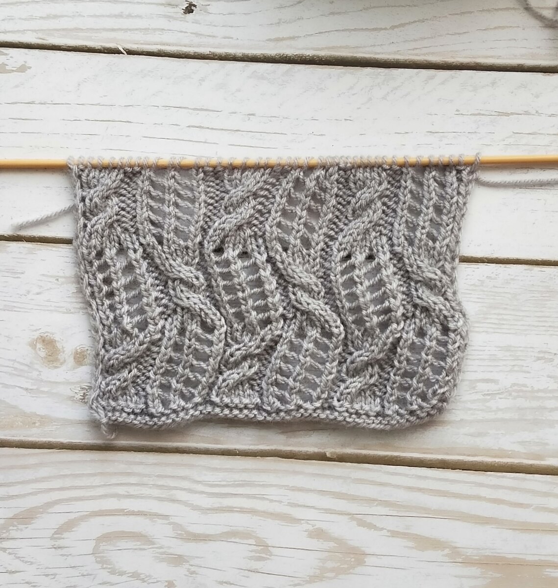 Лицевая сторона узора