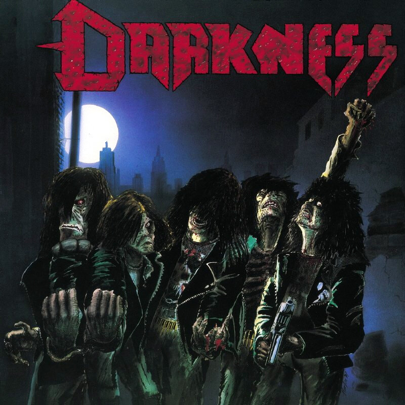 Обложка альбома Darkness "Death Squad"