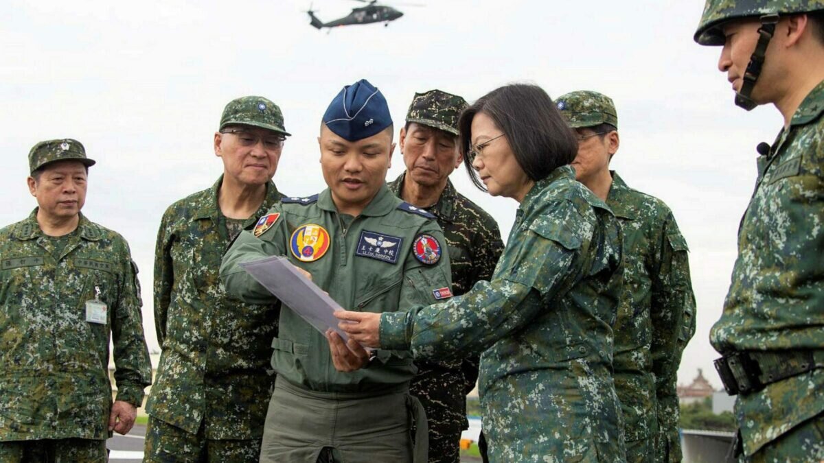 Учения Тайваньской армии